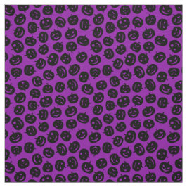 Lila Pumpkin Happy halloween Modern Tyg