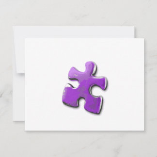 Lila Puzzle! En design också för att öka medvetenh