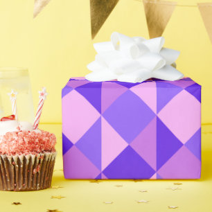 Lila quilt mönster presentpapper