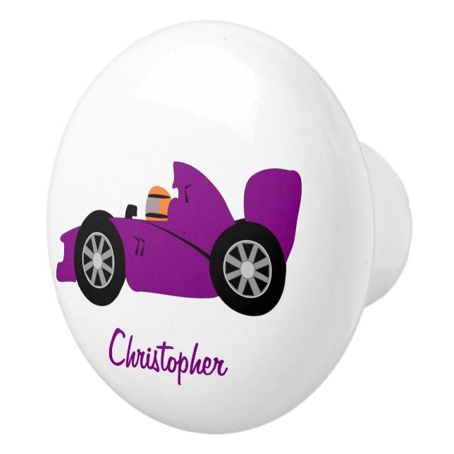 Lila Racing Bilsdesign Knopp (Höger)
