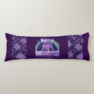 Lila Rain Fairy Kroppskudde