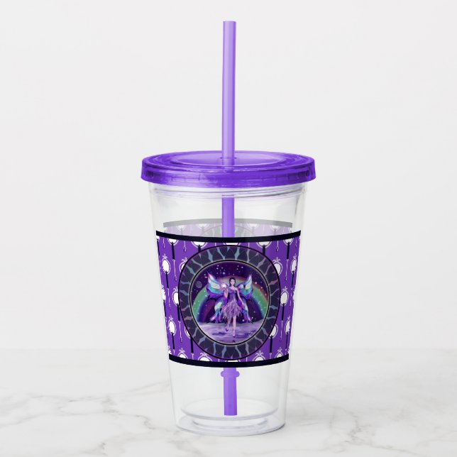 Lila Rain Fairy Take Away Mugg (Framsida)