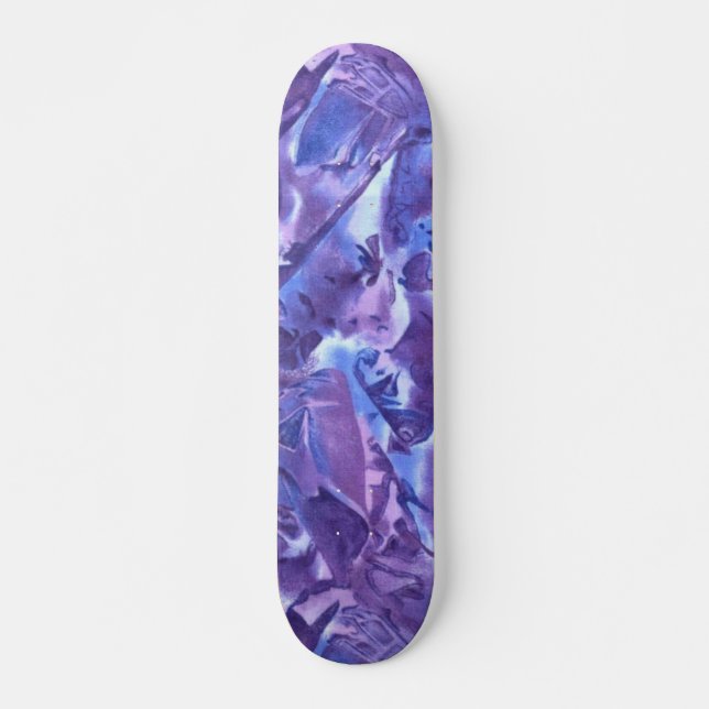 Lila Rain Skateboard Bräda 20,5 Cm (Framsida)