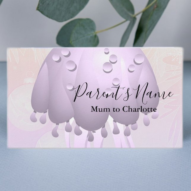 Lila Rain Visitkort (Skapare uppladdad)