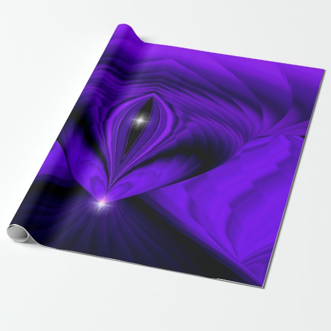 Lila Rainbow Dreams, Two Stars Presentpapper (Utrullad)