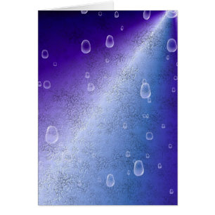 Lila Rainbow in Elephant Skin Leather Optic Hälsningskort