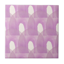 Lila Rainbow Mid Century Modern Mönster