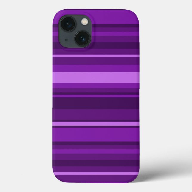 Lila rand Fodral-Mate iphone case (Baksida)