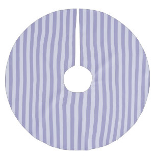 Lila Rand Julgransmatta Borstad Polyester