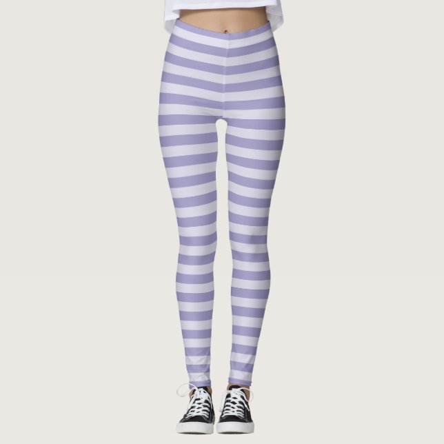 Lila Rand Leggings (Framsida)
