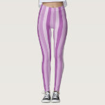 Lila rand mönster leggings<br><div class="desc">Söt lila rand mönster.</div>