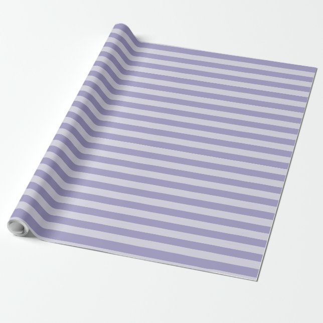 Lila Ränder Presentpapper (Utrullad)