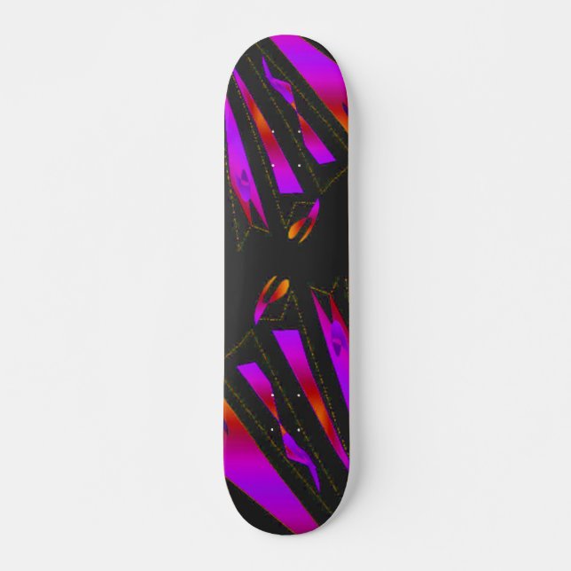 "Lila Rayz" Skateboard Bräda 19,5 Cm (Framsida)
