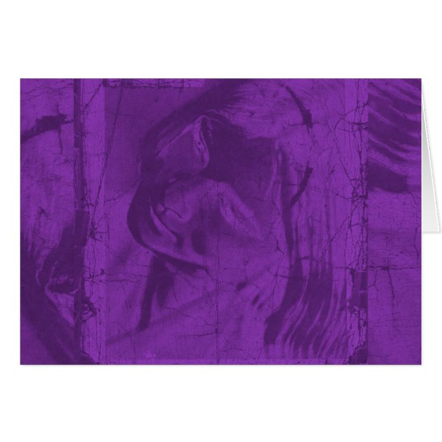 Lila Refltions I Hälsningskort (Framsidan Horizontal)