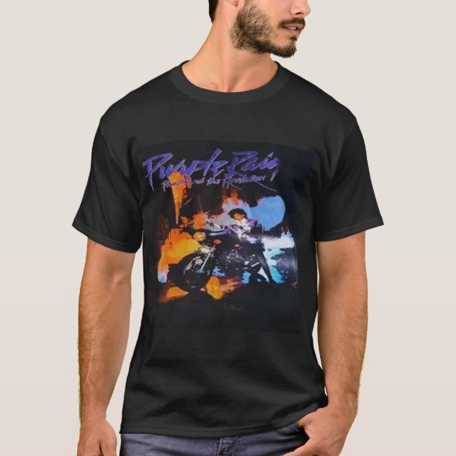 lila regn T shirt (Framsida)