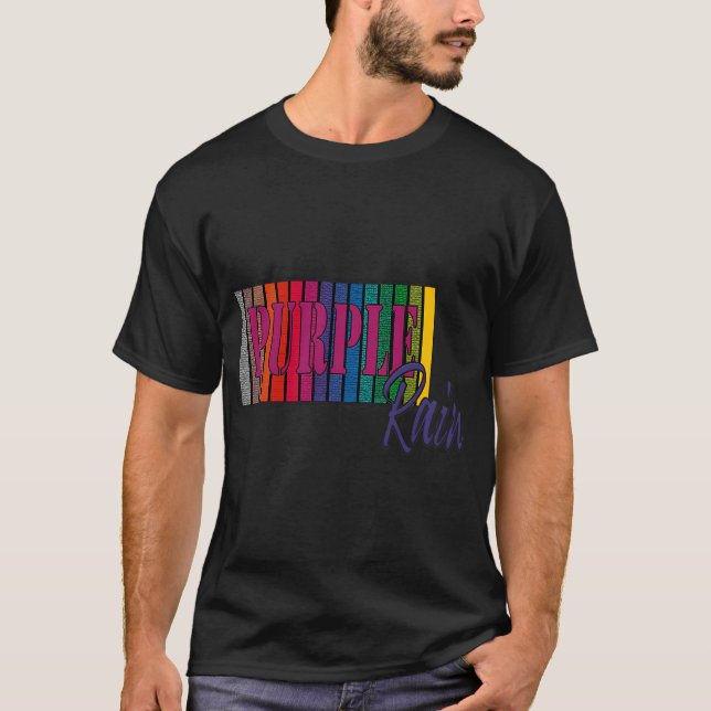 LILA REGN T SHIRT (Framsida)