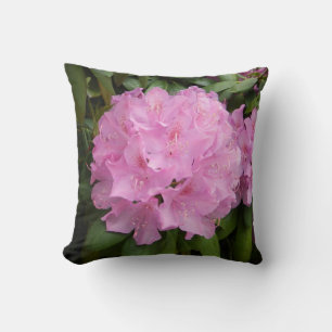 Lila Rhododendron Flower Pillow Kudde