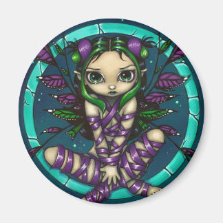 "Lila Ribbon Fairy" Magnet
