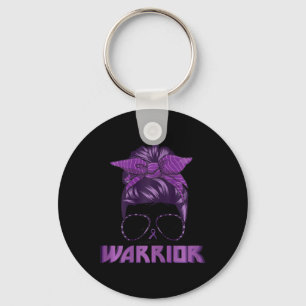 Lila Ribbon Heimer Heimerheimers Warrior Heimerh Nyckelring