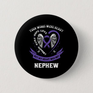 Lila Ribbon PankreasCancer Awareness Nephew H Knapp