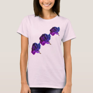 Lila Ro Abstrakt Art T Shirt