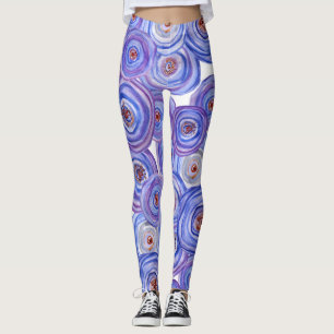Lila ro Anpassningsbar Leggings