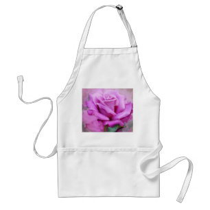 Lila ro apron, matlagning och hantverk. förkläde