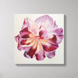 Lila ro blandade mediematerialering canvastryck