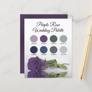 Lila Ro Bröllop Färg Palette Sage Navy Grått