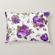 Lila Ro Brushed Polyester Dekorativ kudde