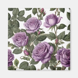 Lila Ro Budding Rosor Magnet
