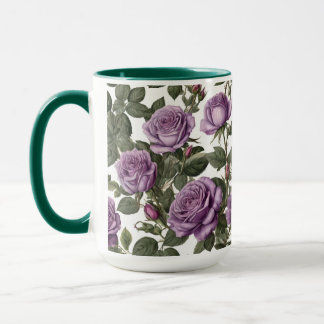 Lila Ro Budding Rosor Mugg