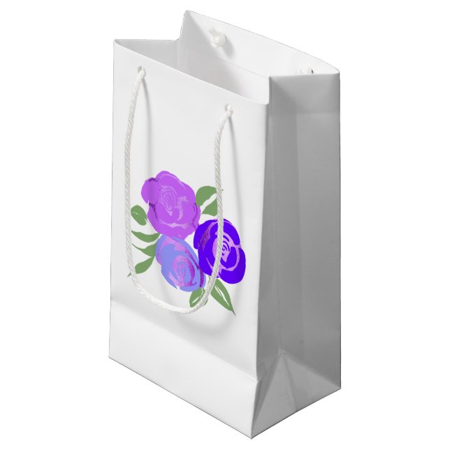 Lila Ro Gift Bag (Framsidan Vinklad)