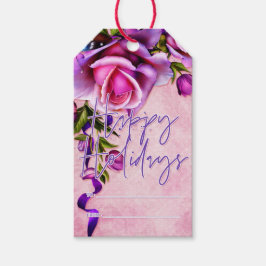 Lila Ro Glad helg Presentetikett