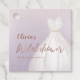 Lila Ro Guld Elegant Dress Möhippa Gåvor Etiketter