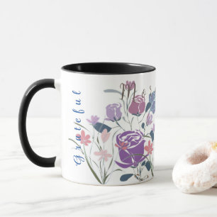 Lila Ro Kaffe Mugg