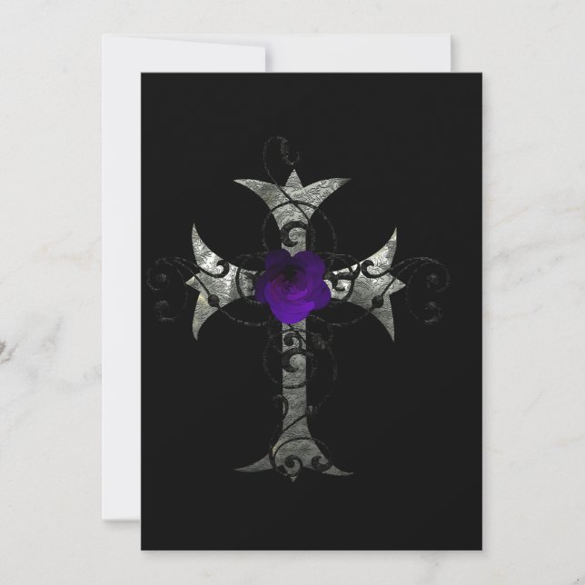 Lila Ro Kor Silver, Möhippa Inv. Inbjudningar (Framsida)