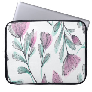 Lila ro laptop fodral