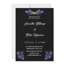 Lila Ro med Guld Götesisk Bröllop