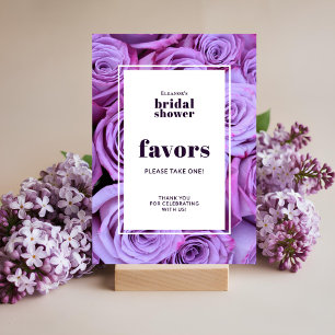 Lila Ro Photo Möhippa Favoriter Bord-kort Inbjudningar