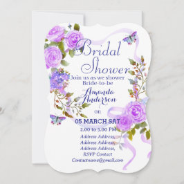 Lila Ro Romantics Möhippa Julkort