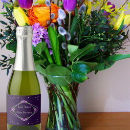 Lila Ro Silver Geometric Sweet 16