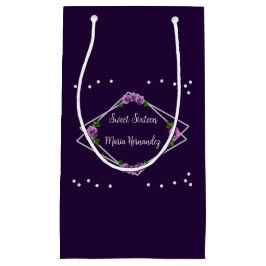 Lila Ro Silver Geometric Sweet 16