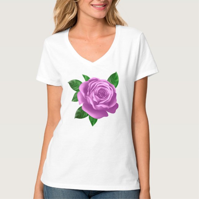 Lila ro t shirt (Framsida)