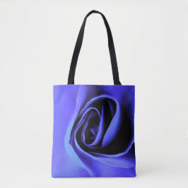 Lila Ros Tryck Totebag Tygkasse