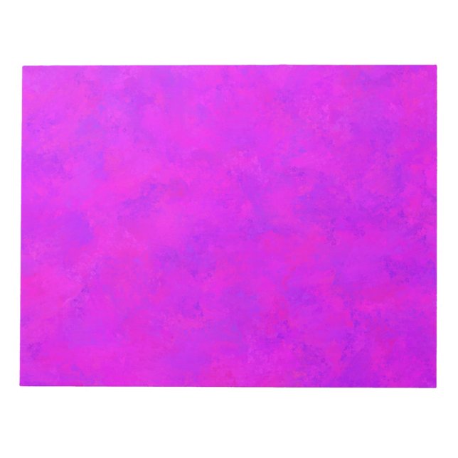 Lila Rosa Abstrakt Mönster Anteckningsblock (Framsida)