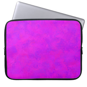 Lila Rosa Abstrakt Mönster Laptop Fodral