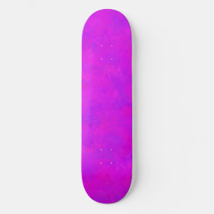 Lila Rosa Abstrakt Mönster Mini Skateboard Bräda 18,5 Cm