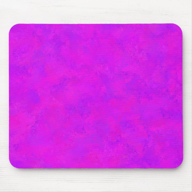 Lila Rosa Abstrakt Mönster Musmatta (Framsidan)