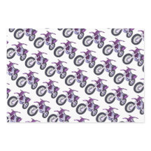 Lila, Rosa, Blå Dirt Bike Motorcykel